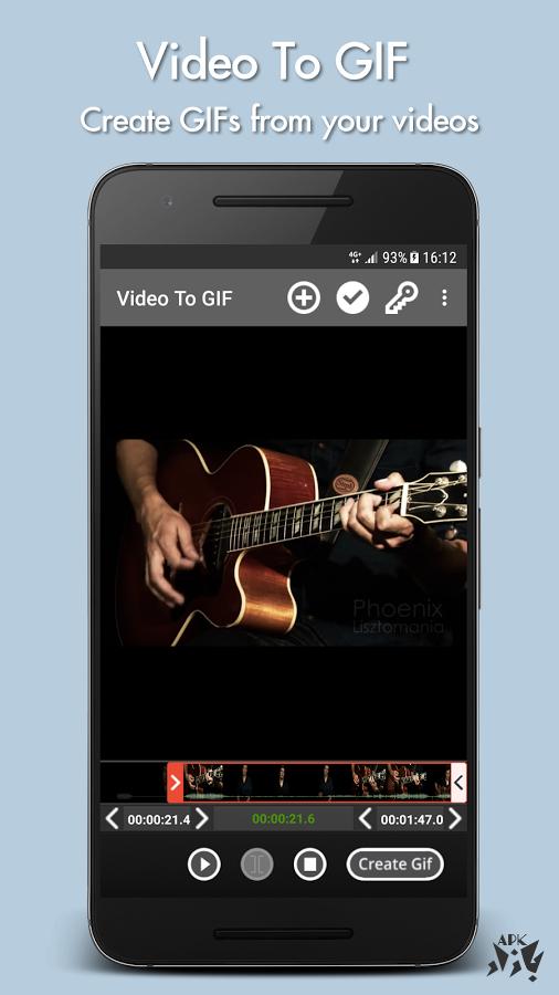 تبدیل ویدئو به تصویر گیف - Video to GIF